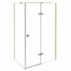 BESCO Kabina prysznicowa Pixa Gold 100x80 Lewa PPL-108-195G